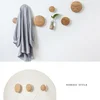 Wall Coat Rack Wooden Round Wall Hook Living Room Bedroom Porch Coat Rack Decorative Towel Hook Decorative Wooden Round Hook 2