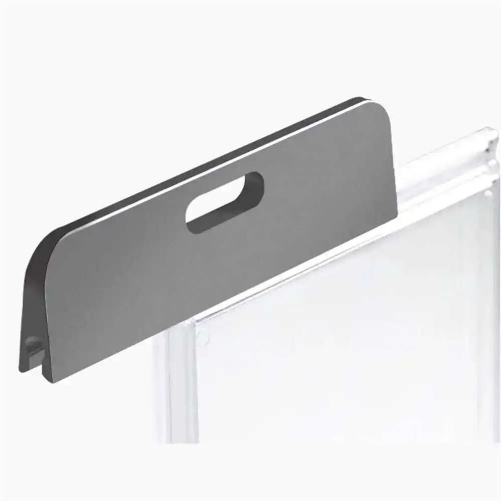 Id Card Holder Frameless Aluminum Alloy for Retail Store Hotel Office