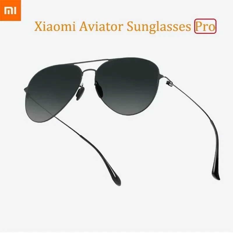 Anti Blue Glasses Xiaomi Mijia Aviator Sunglasses Pro/ Square Pro Block UV anti-glare Stainless steel ultra-thin frame