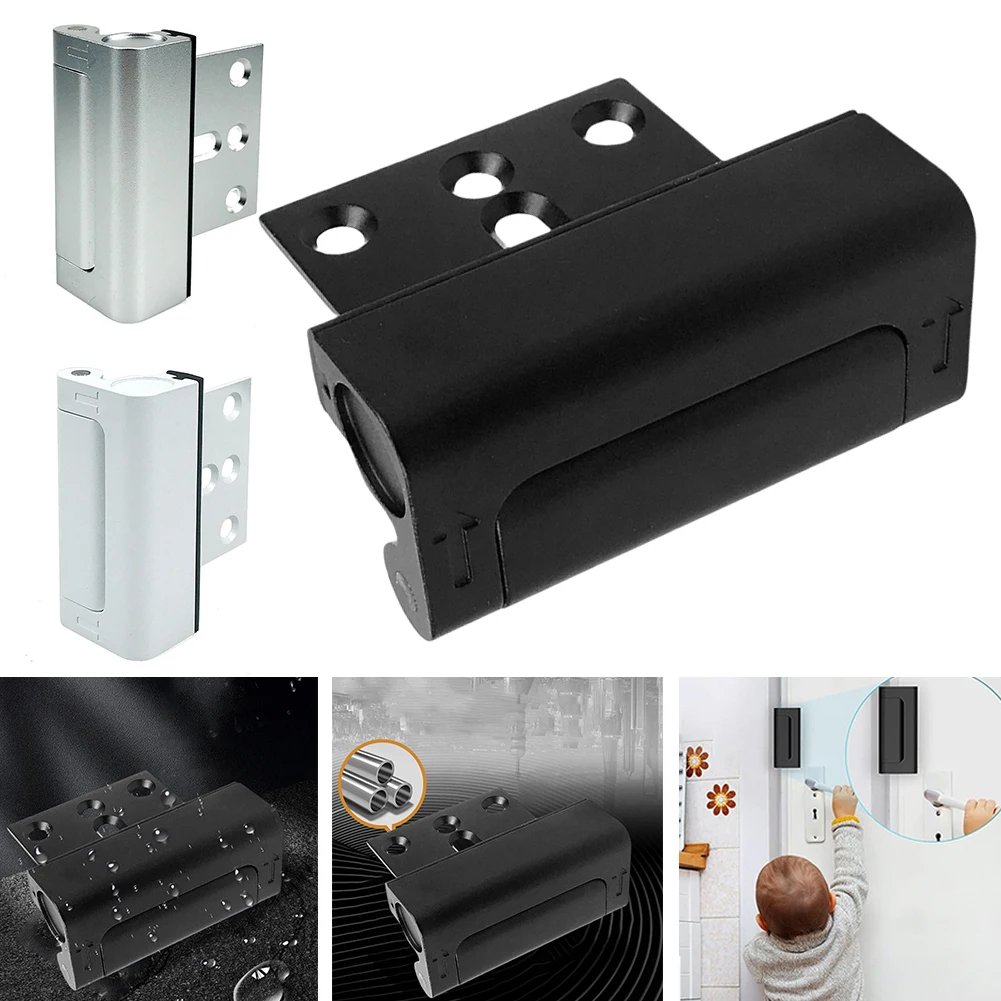 Description Picture 5 of itemHome Security Door Lock Childproof Reinforcement Safety Latch Withstand 800 Lbs Reinforcement Door Lock for Inward Swinging Door