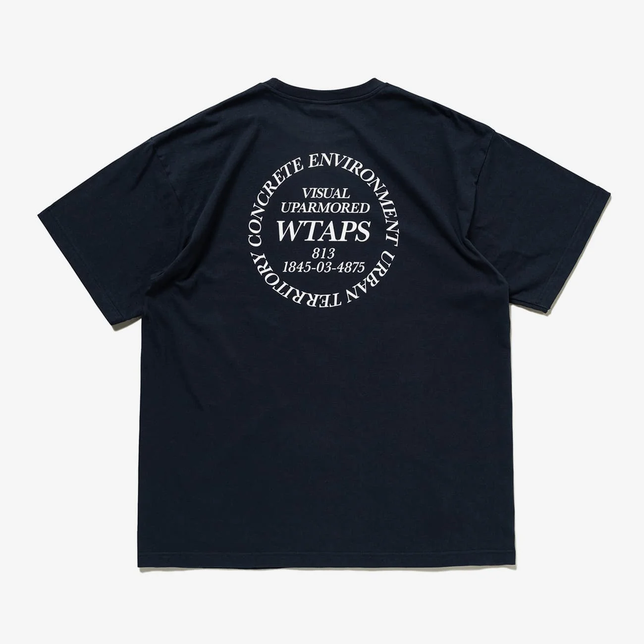 

WTAPS 23SS Hidden Classic Letter Print Mens Women Short Sleeve T-Shirt Japanese Ins Couple Loose Casual Cotton T-shirt for Men