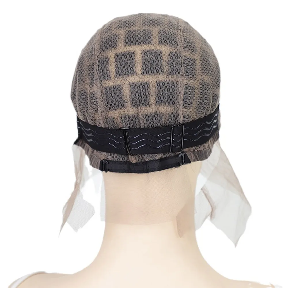 Knotless Full Lace Wig Box Braid Making Sew In Crochet Braids Cap Wig Double Layered ladies' Dirty Braid Hair Extension