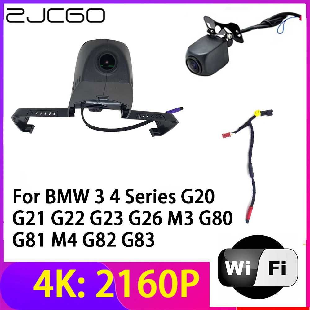 

ZJCGO 4K 2160P Dash Cam Car DVR Camera Recorder Wifi Night Vision for BMW 3 4 Series G20 G21 G22 G23 G26 M3 G80 G81 M4 G82 G83