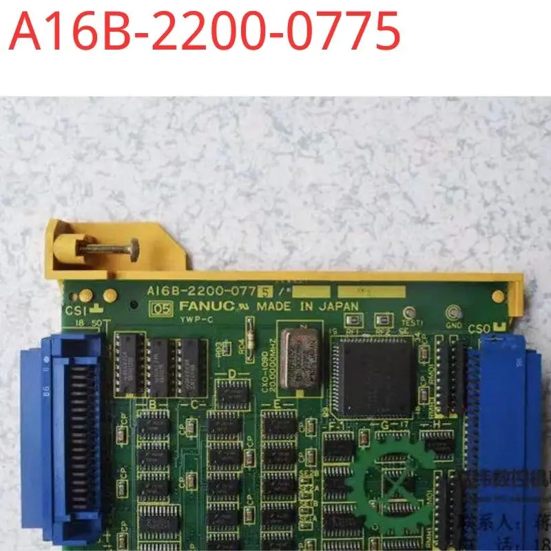 

A16B-2200-0775 Fanuc Original Disassembly Circuit Board Test OK