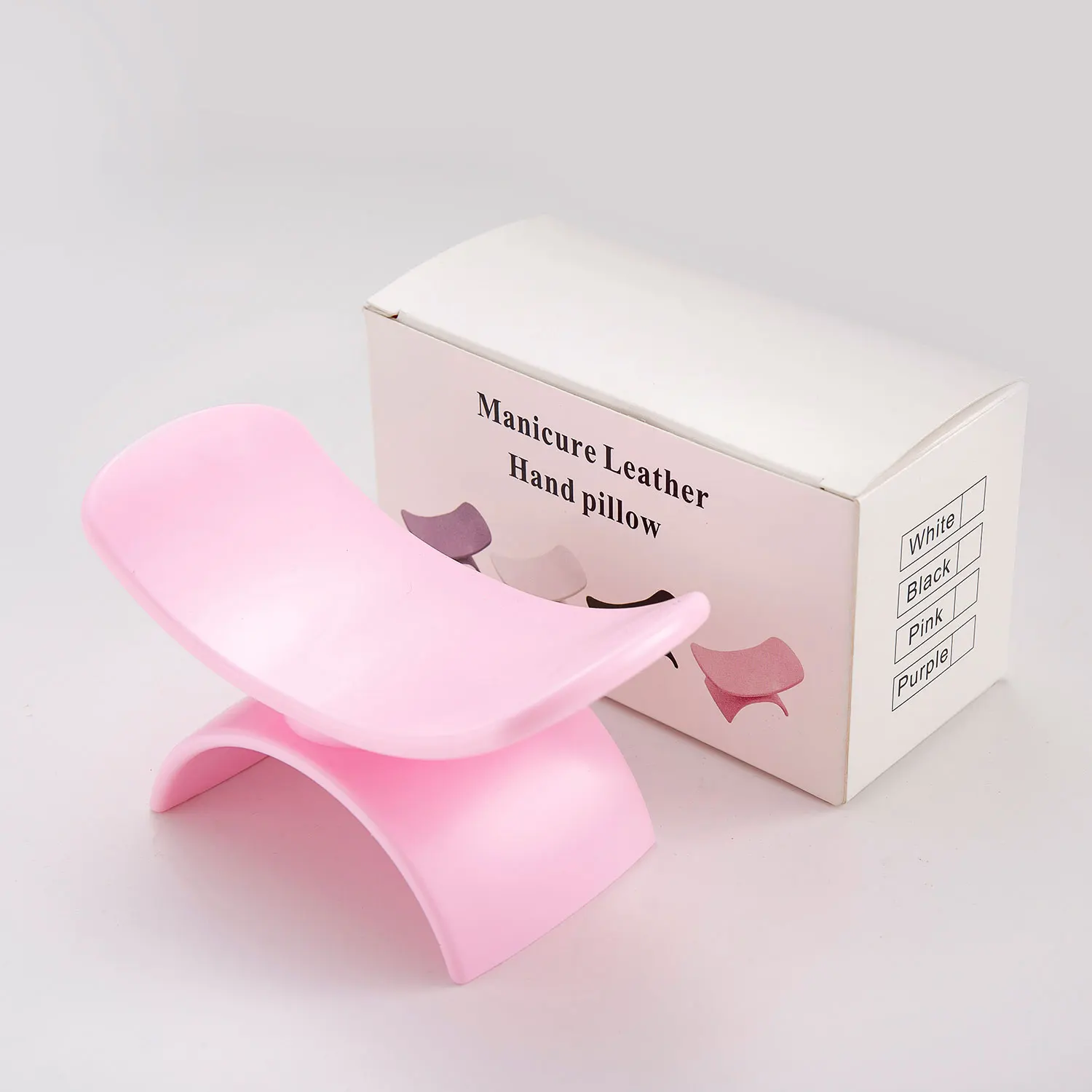 Stable U-shaped Nail Art Hand Rest Portable Removable Manicure Arm Holder Rest Pillow ABS Hand Stand For Nails Salon Nail Tools