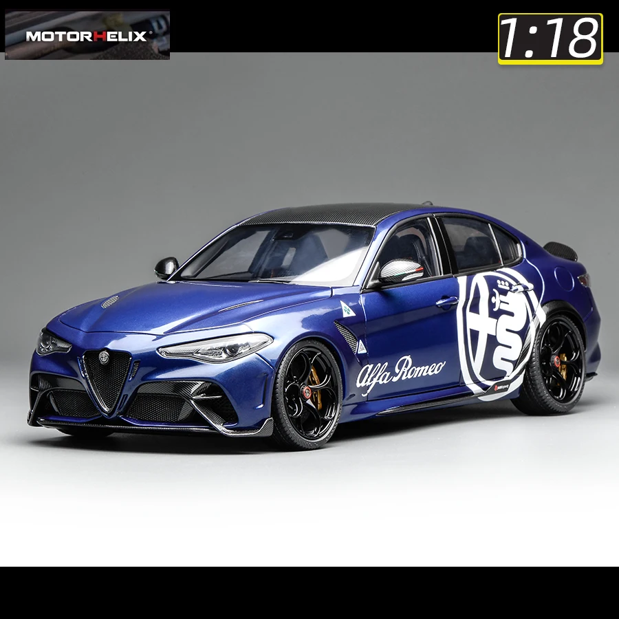 MOTORHELIX Alfa Romeo Giulia 1/18モデルミニカー 1/18 Motorhelix Alfa Romeo Giulia GTA Montreal White Limited
