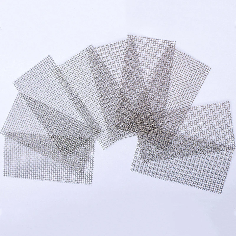 Fish Tank Decorations Aquarium Stainless Steel Wire Mesh Pad Aquatic Moss Plants Fixing Holder Landscaping Fish Tank Decoration Aquatic Accessories