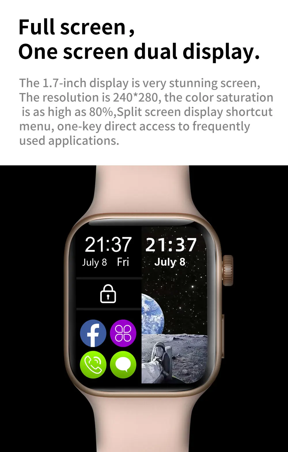 Z36 Ʈ ġ Series 7   1.75 &DIY Face  Men Women Smartwatch   iOS ȵ̵ PK IWO W37 W26 W46