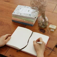 

Floral Hardcover Notebook 13*18.5cm Blank Paper Diary 288P Stationery Gift