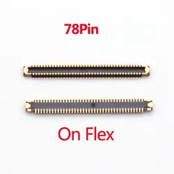 Flexible LCD Display Screen and USB Charger Connector - 5 - 20 Pieces (10Pcs On Flex)