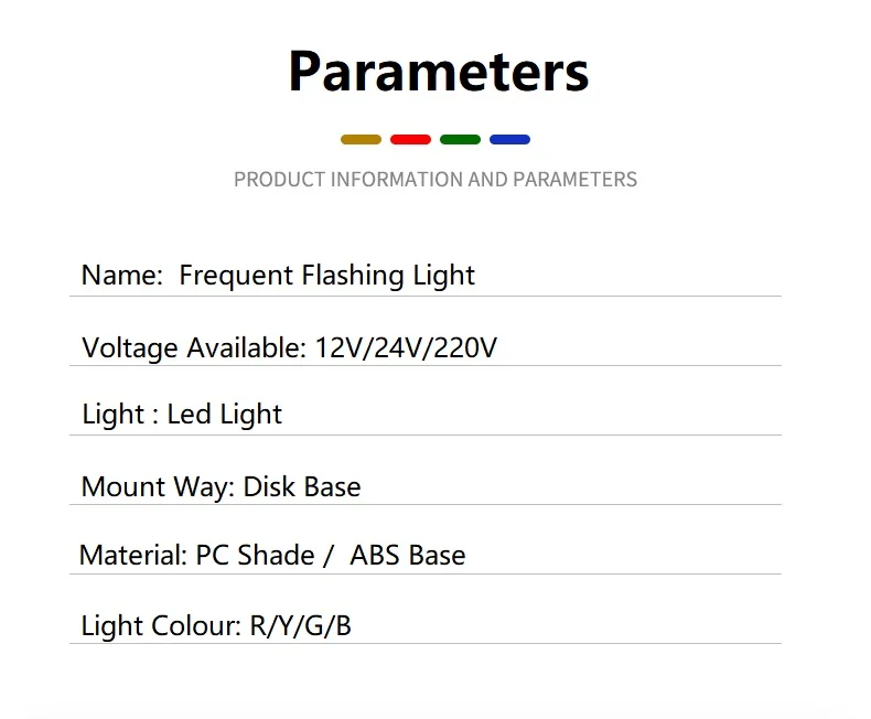 Light Construção Veículo Brilho Led Lâmpada intermitente com campainha LED-5095J