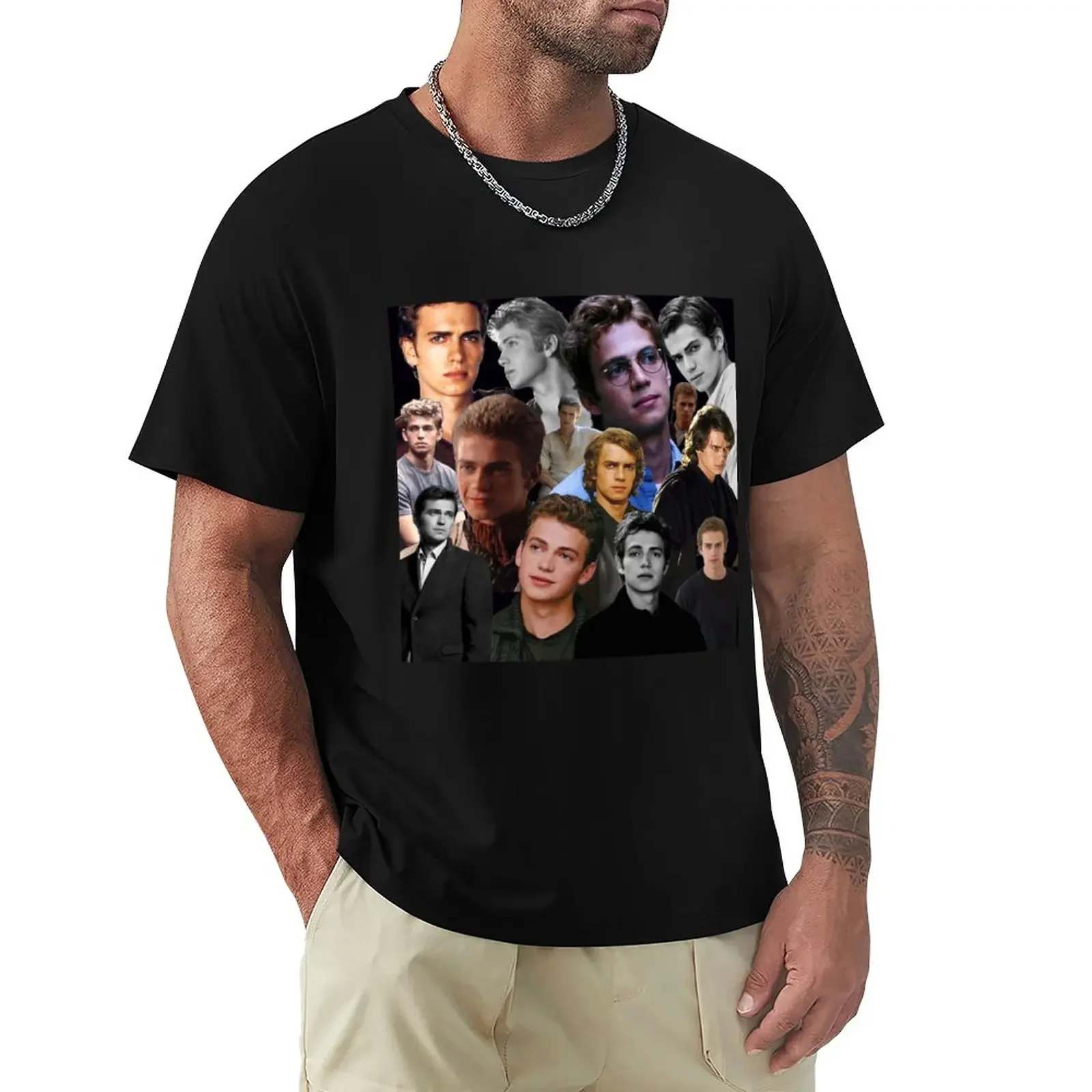 

Hayden Christensen Collage T-Shirt sweat shirt anime clothes sublime t shirt fitted t shirts for men