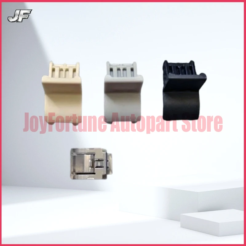 JF 2-4개 루프 핸들 클램프 내부 천장 인테리어 풀 그랩 핸들 블랭킹 캡 (아우디 A4 Q5 Q3 A6 루프 핸들 클램프용)