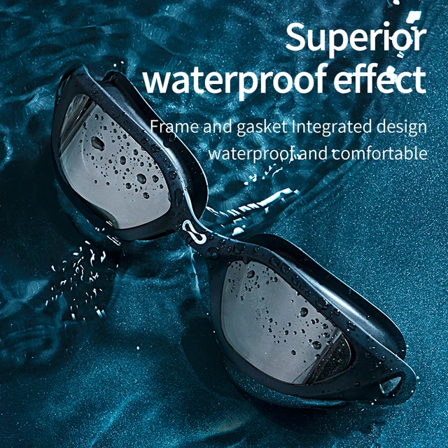 Copozz Swimming Goggles Waterproof VISTEX Anti Fog Mirrored Adjustable Silicone Swim Glasses Professional Swim Equipment Eyewear 5