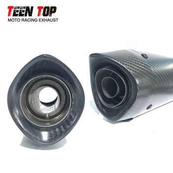 ARAPITONIC バイク用マフラー カーボンファイバー