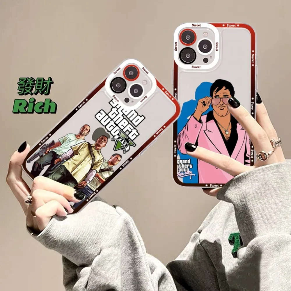 Custodia Per Telefono Gta Vice City Per Samsung S 20 S 21 S 22 S 23 Lite Plus Cover Ultra Mobile