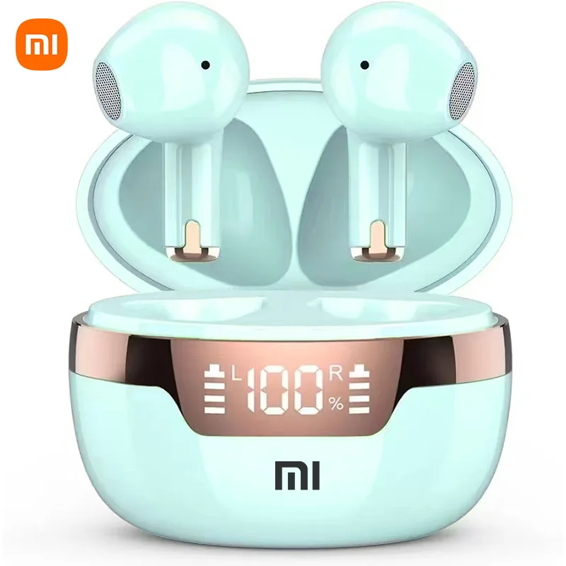 thumbnail image 1 of XIAOMI J97 - Auriculares Bluetooth 5,2, intrauditivos verdaderamente inalámbricos, pantalla táctil LED, auriculares deportivos con micrófono, 1 of 5