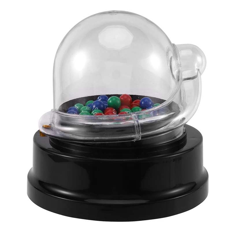 2X Electric Lucky Lottery Toy Number Picking Machine Mini Lottery Games Shake Lucky Ball Board Game Party Games