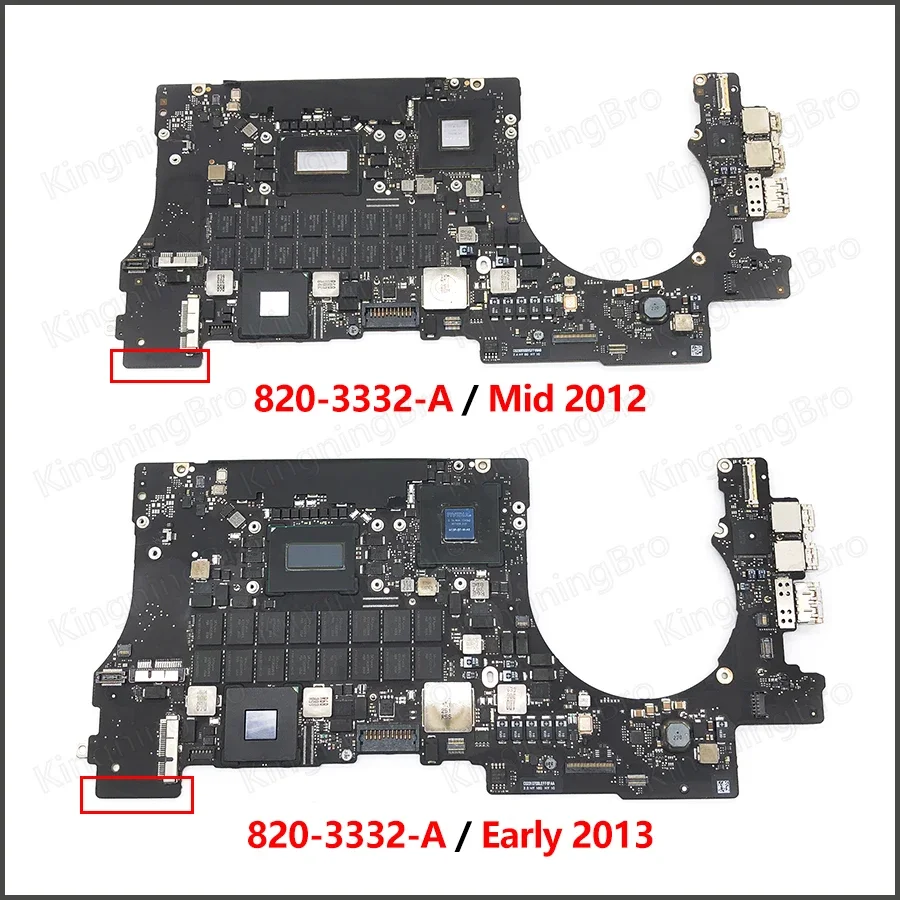 Tested A1398 Motherboard i7 8GB 16GB For Macbook Pro Retina 15