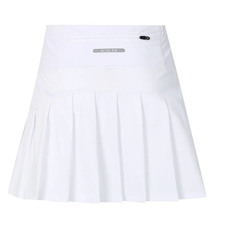 Women Golf Apparel Lady Fashion Yoga Skirt Outdoor High Quality Elegant Pleated Short Badminton Skirt Pants Golf Clothing Spring