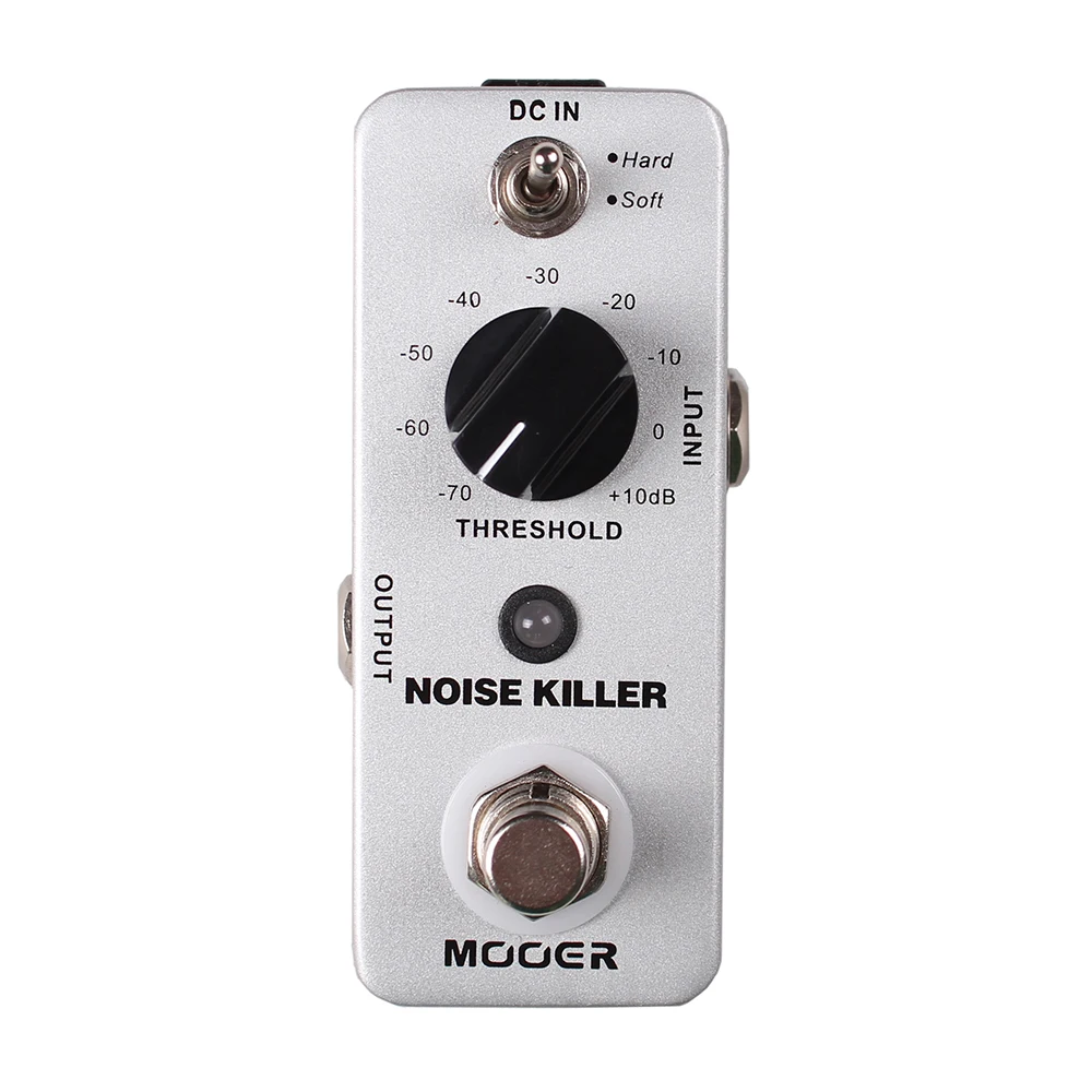 

MOOER Noise Killer Guitar Effect Pedal Electric Guitar Bass Noise Reduction Pedal Guitar Accessories 2 Working Modes True Bypass