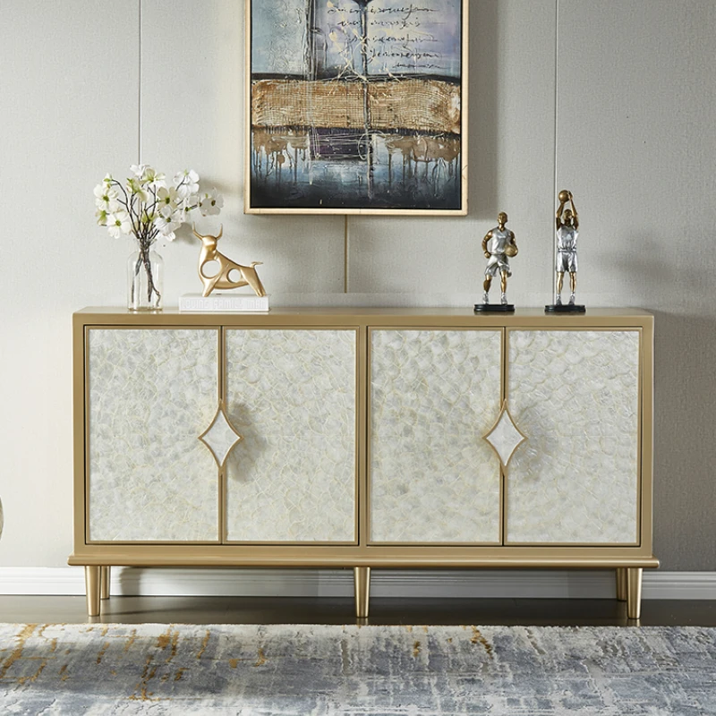 

Light Entrance Cabinet Shoe Cabinet Integrated Shell Curio Cabinet Living Room Lobby Hallway Sideboard Cabinet