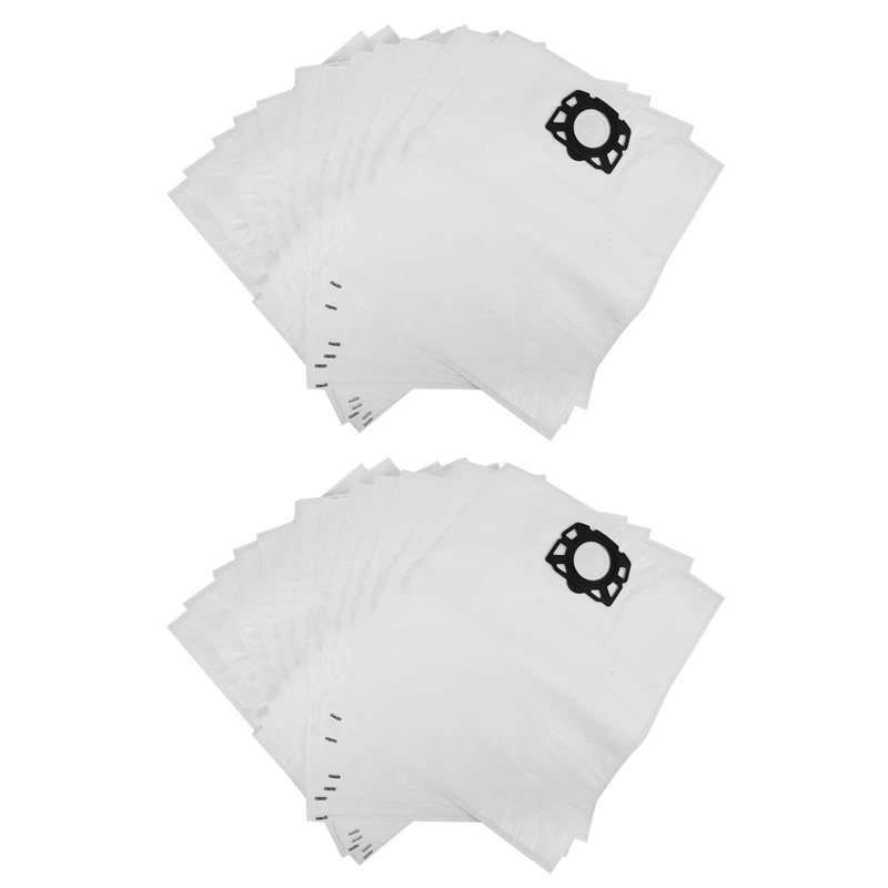 

24 Pieces/Lot Dust Bag Vacuum Cleaner Dust Bag For Karcher Mv4 Mv5 Mv6 Wd4 Wd5 Wd6 Washable Vacuum Cleaner Bag