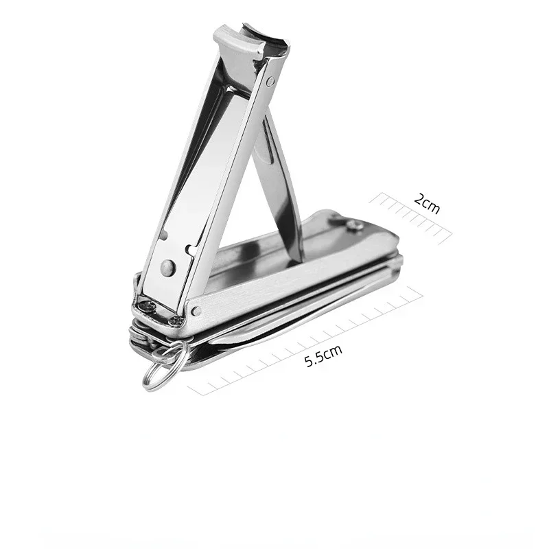 Nail Clipper Nail Clippers Stainless Steel Multifunctional Folding Nail Clipper with Scissors Knife Nail File Screwdriver 5-in-1 Tool