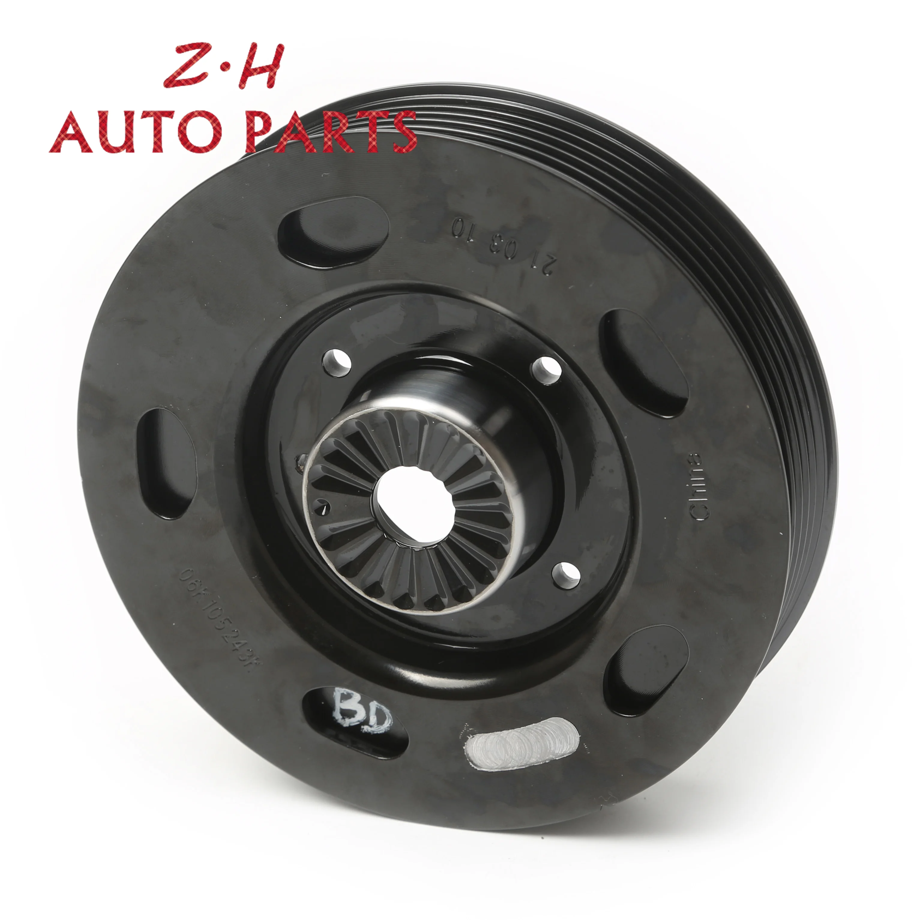 

Car Engine Crankshaft Pulley For VW Golf Passat Touran Audi A3 A4 Q5 Q7 Skoda Kodiaq Seat Alhambra 06K105243G 06H105243K