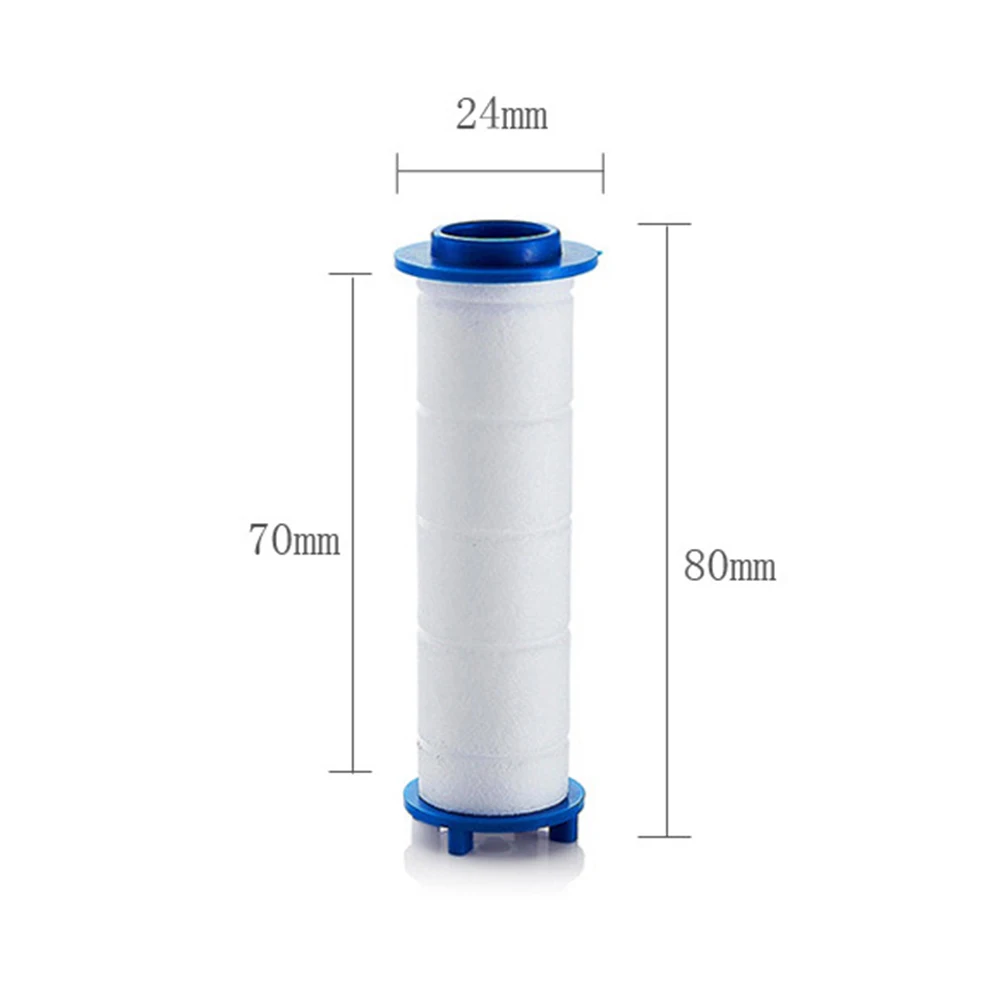 2Pcs/Lot Shower Head Filter PP Cotton Filters Replacement Cartridge Water Purification Bathroom Accessory Hand Held Bath Sprayer shower head filter shower head water filter cartridge shower water filter