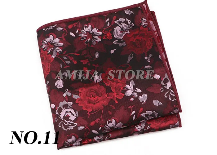 High Grade Handkerchief Man Jacquard Water Ripples Constellation Paisley Christmas's Day Party Pocket Square Handkerchiefs Suit