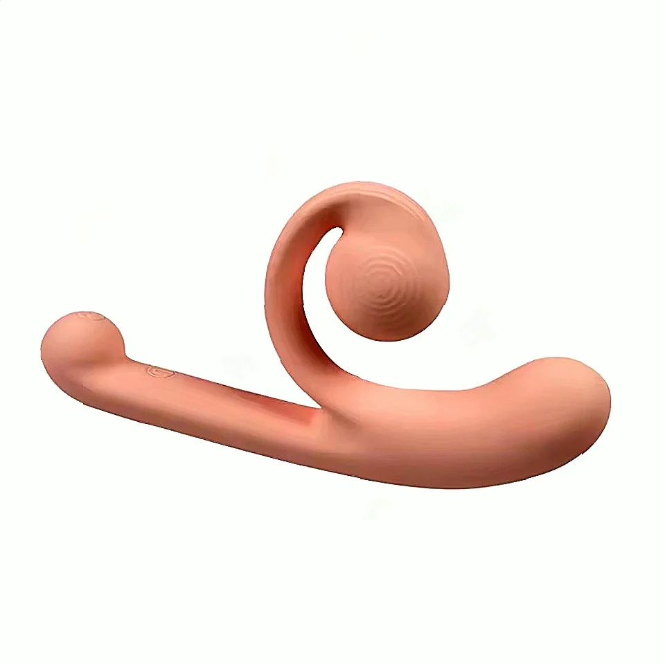 Snail Shaped Vibrator Merges Clitoral Stimulation With Ten Vibration Modes And Silicone Vaginal Massager For Adult Satisfaction