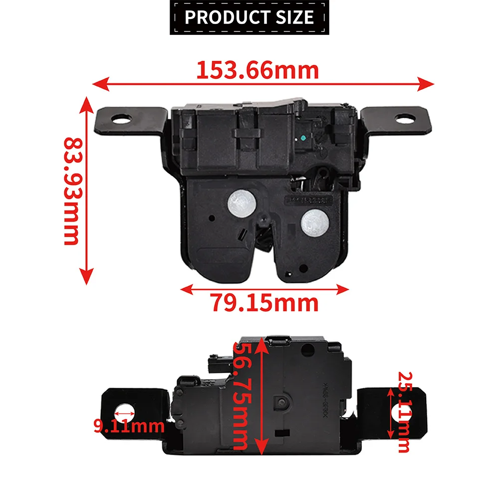 Serratura Bagagliaio BMW Serie 1 F20 F21 - Ricambio Compatibile, Numero OE 51247248075 - Foto 2