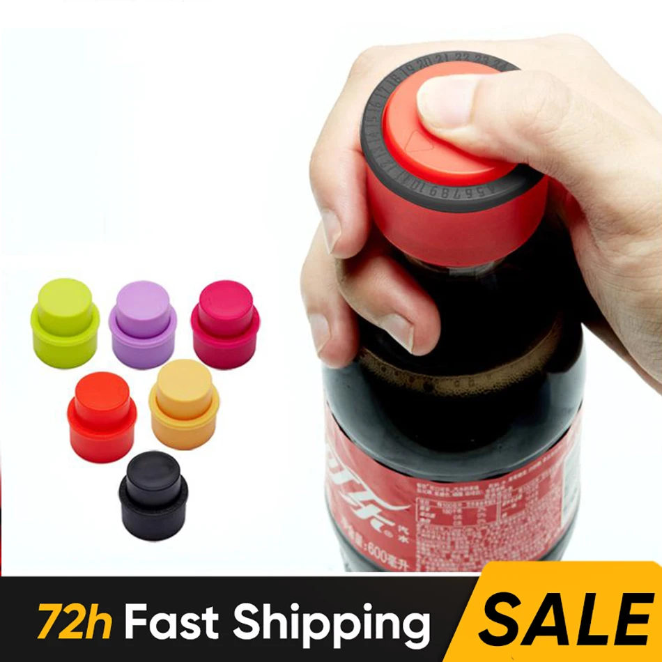 Soda Cap Inflatable Air Tight Soda Sealer Fizzy Drink Carbonated