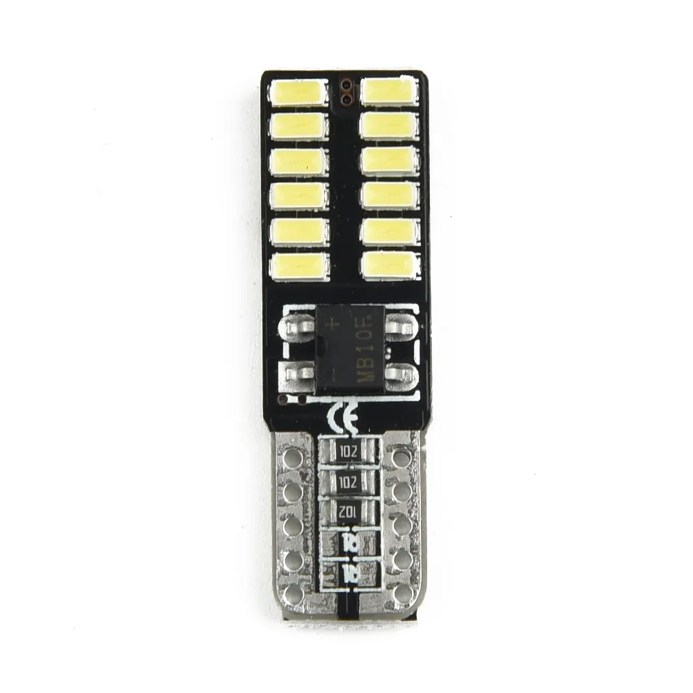 10ks T10 W5W SMD 3014 24LED auto klín odbavení světel parkovací lehký pro volvo S80L XC90 C70 V40 V50 XC60