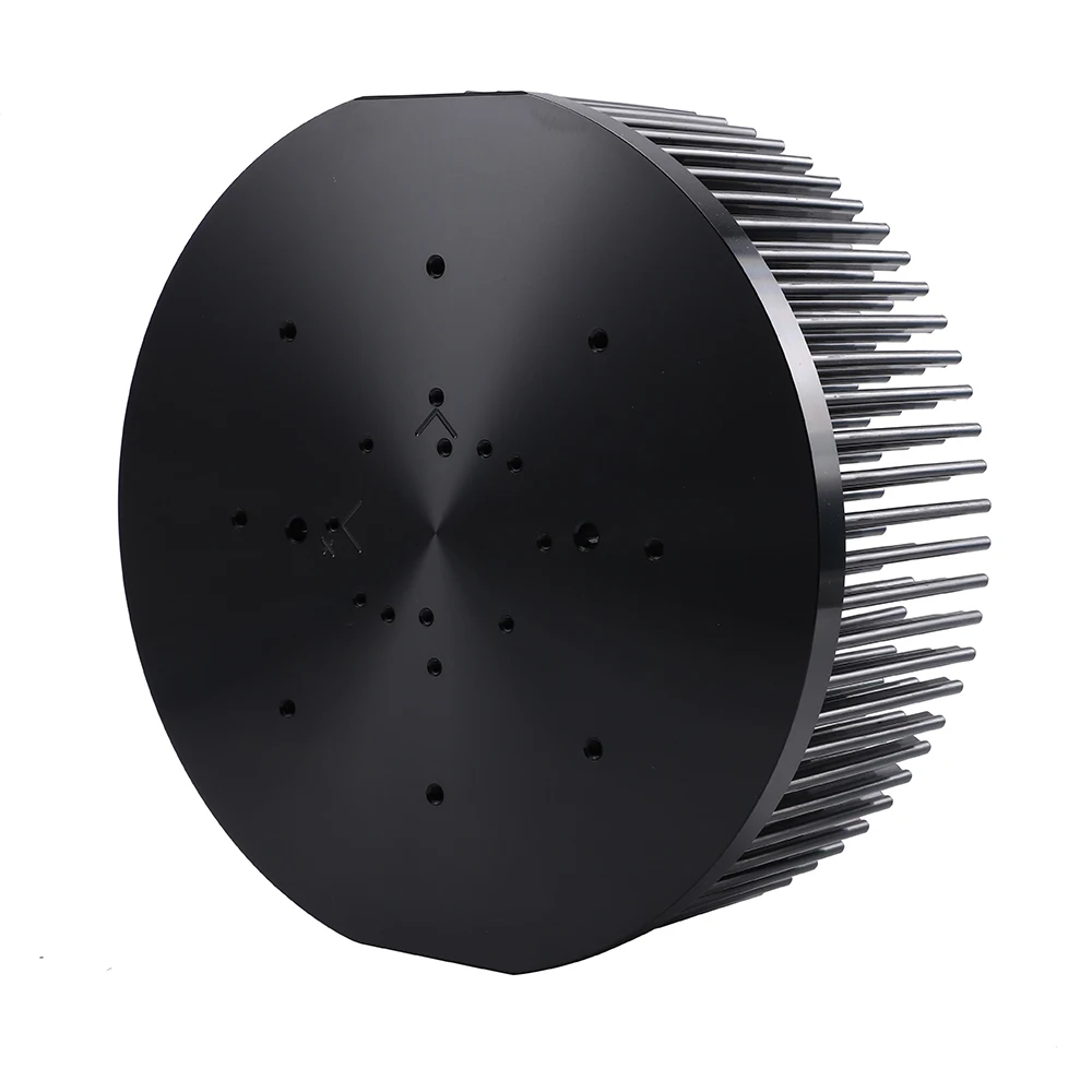 4pcs 180MM led heat sink 100w aluminum radiator pre-drilled for COB CXB3590 Bridgelux Vero29 gen7 Citizen clu058 1825