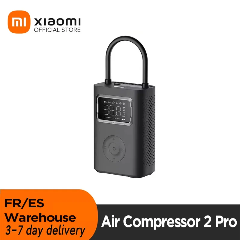 XIAOMI Portable Air Pump 2 Pro z EU za $39.77 / ~148zł