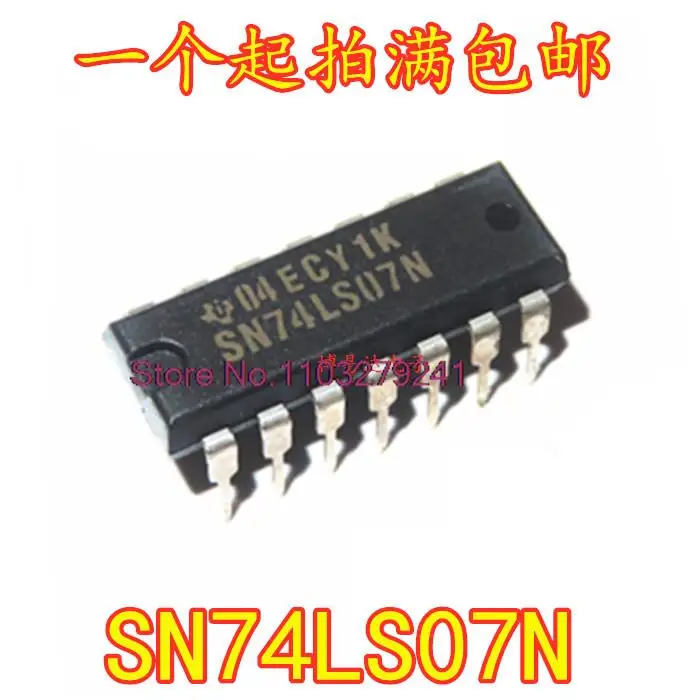 

20 шт./лот SN74LS07N HD74LS07P DIP-14 IC новый оригинальный