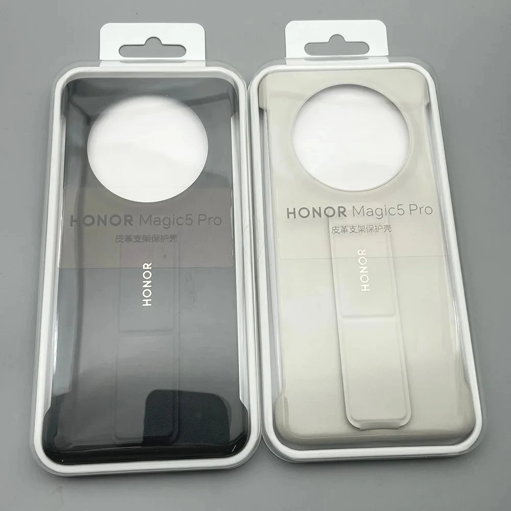 Premium PU Leather Case with Bracket Stand - Ultra-Thin Shockproof Bumper Cover