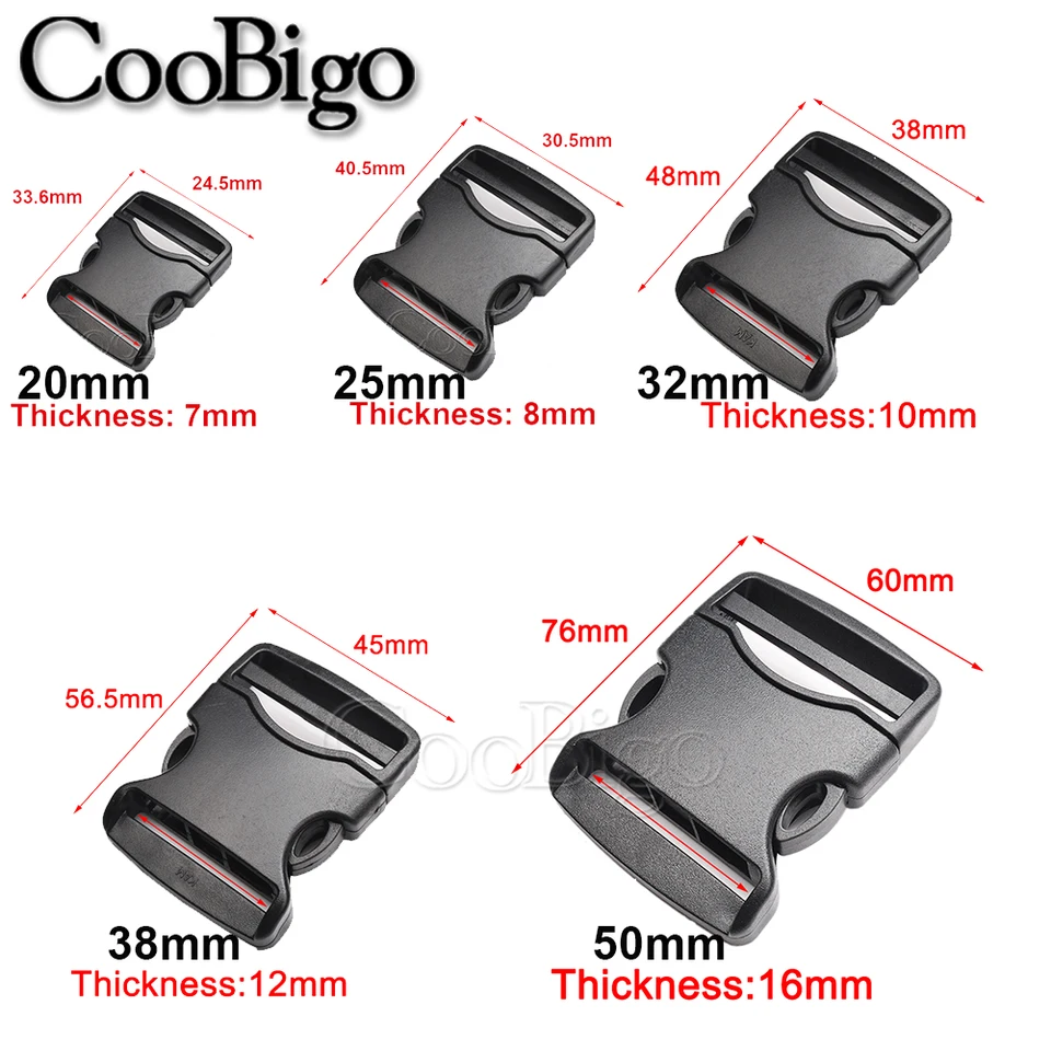 Lntyq Fibbie A Pressione, 4 Fibbie In Plastica A Sgancio Laterale Fibbia Per Tracolla Da Zaino Da 25 Mm Fibbia A Sgancio Laterale Fibbia A Doppio Sgancio Laterale 87457153