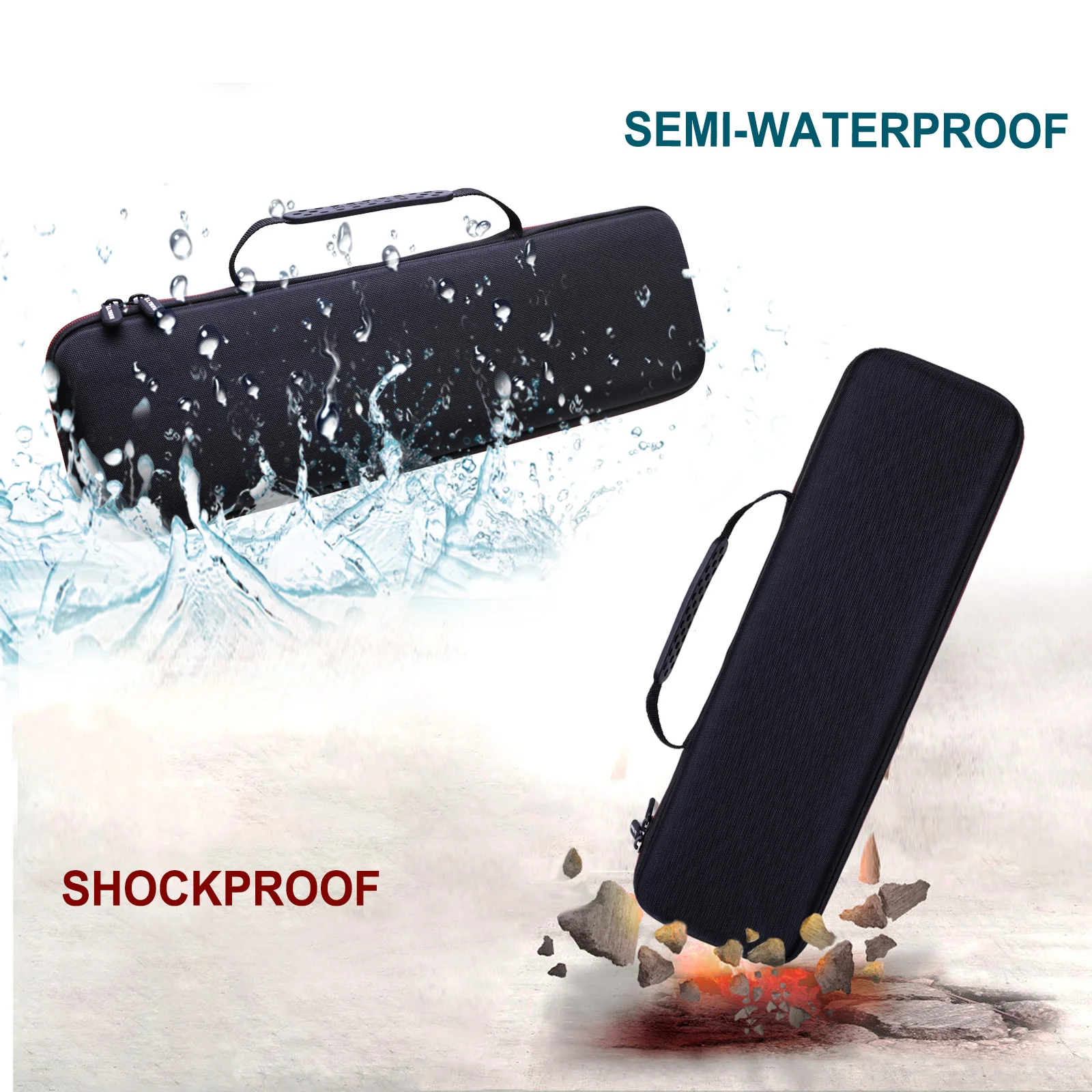 LTGEM EVA Hard Case for Apple Magic Keyboard with Numeric Keypad (Wireless, Rechargable) (US English) - Silver