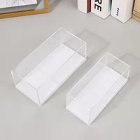 1:64 Scale Car Model Display Box Transparent Acrylic Dustproof Case Hard Cover Collectible Miniature Figure Toy Protection 1