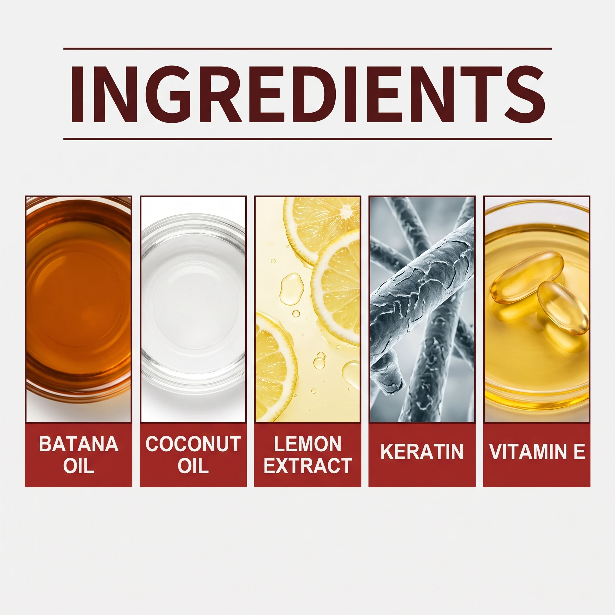 Set per la Cura dei Capelli con Olio di Batana, Shampoo e Siero, Trattamento Idratante per Capelli Secchi e Danneggiati, Soluzione per Capelli Crespi - immagine 2