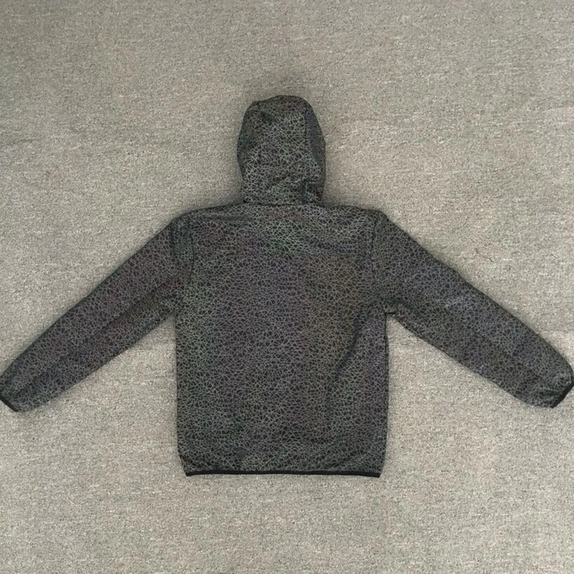 Holographic Reflective Hooded Windbreaker Jacket 5