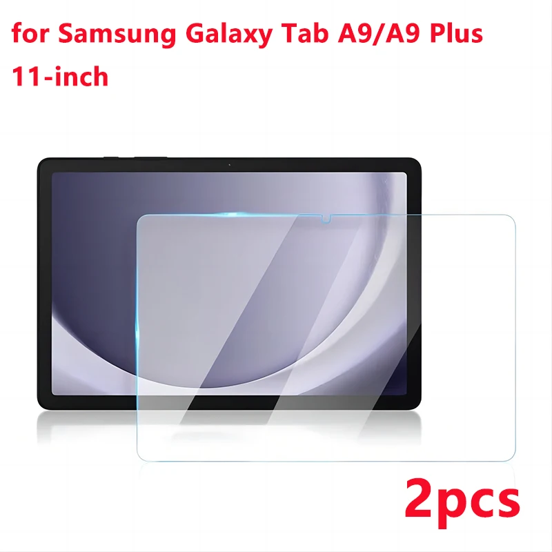 

2 шт. HD защита экрана от царапин Закаленное стекло для Samsung Galaxy Tab A9 + A9 Plus SM-X210 X215 X216 5G 11-дюймовая пленка