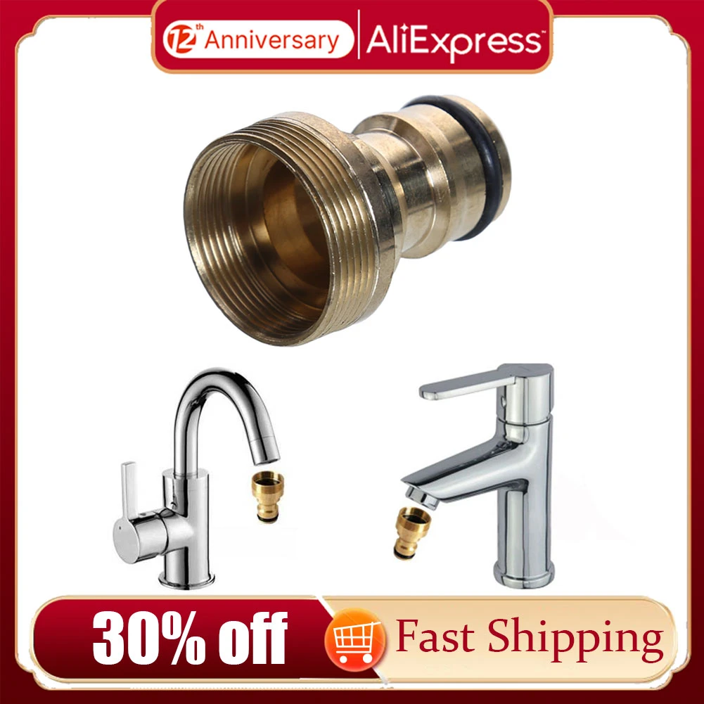 Universal Hose Tap Kitchen Adapters Brass Faucet Tap Connector Mixer