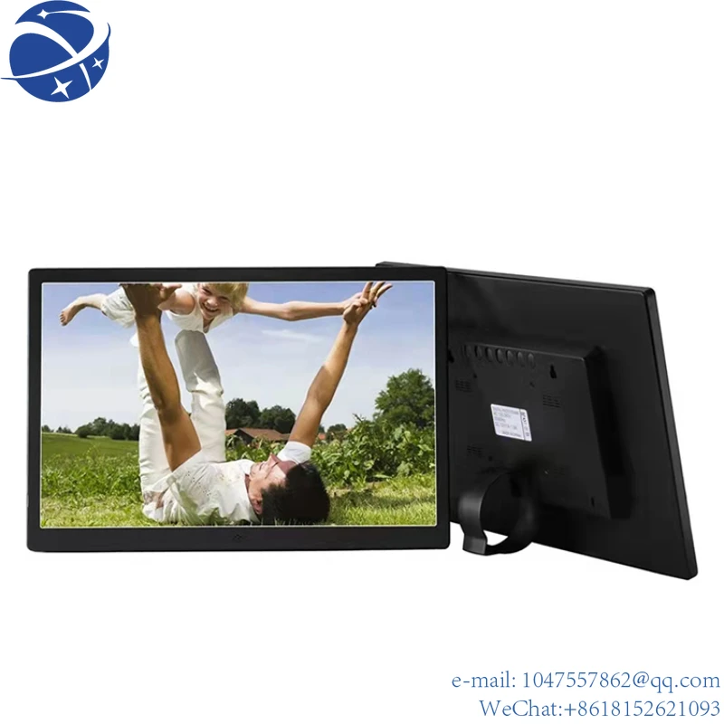 

YunYiFactory customized High Resolution RGB 15 Inch cheap waterproof bulk digital photo frame Brushless electric