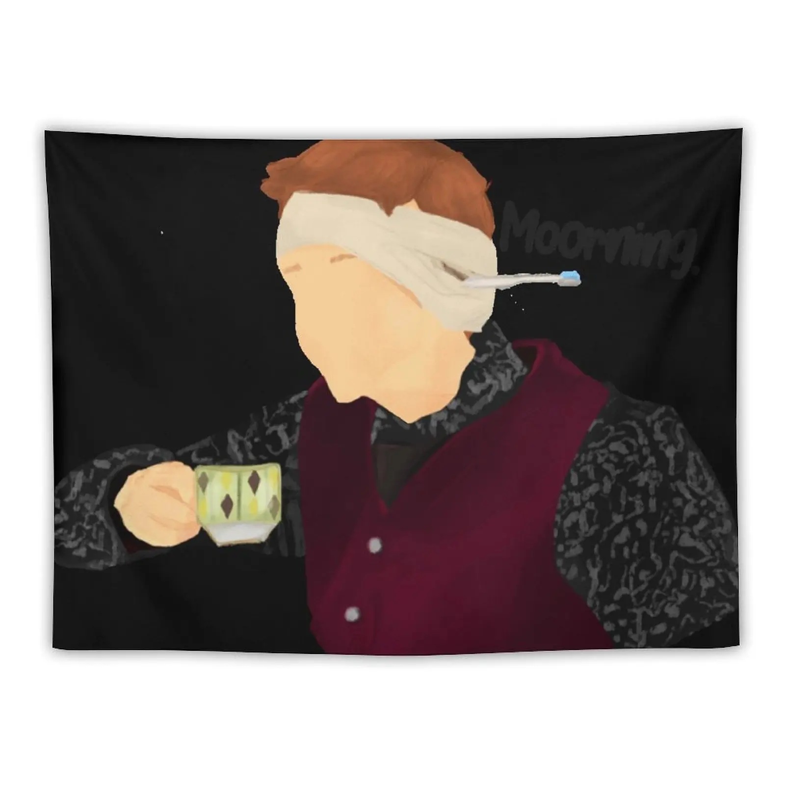 

Morning. George Sticker House Decoration Room Ornaments Hanging Wall Tapestry Outdoor Decoration Cute Decor Tapestry