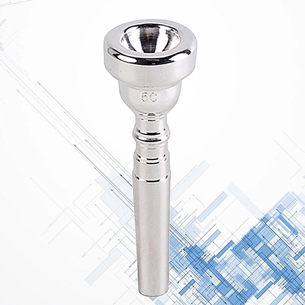 

Trumpet Beginners Bullet Shape Guitar for Silver Plated Metal Material