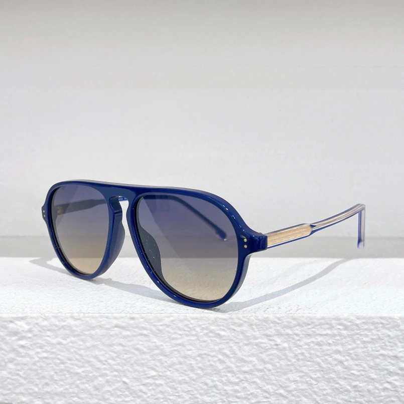 

High quality Designer brand Acetate Iarge frame glasses Fashionable Men's UV400 Outdoor Women's Casual and Fashionable Sunglasse